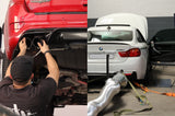 Rogue Performance Downpipe - AUDI RS3 8V Pre-facelift with OBD fault delete dongle