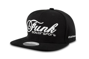 Funk Motorsport Black Snapback Cap