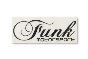 Funk Motorsport Decal (small)