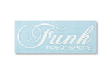 Funk Motorsport Decal (small)