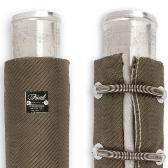 Titanium Exhaust Blanket Wrap Around