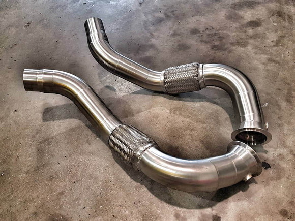 Rogue Performance Downpipe - BMW X5M/X6M 4.4L V8 Turbo